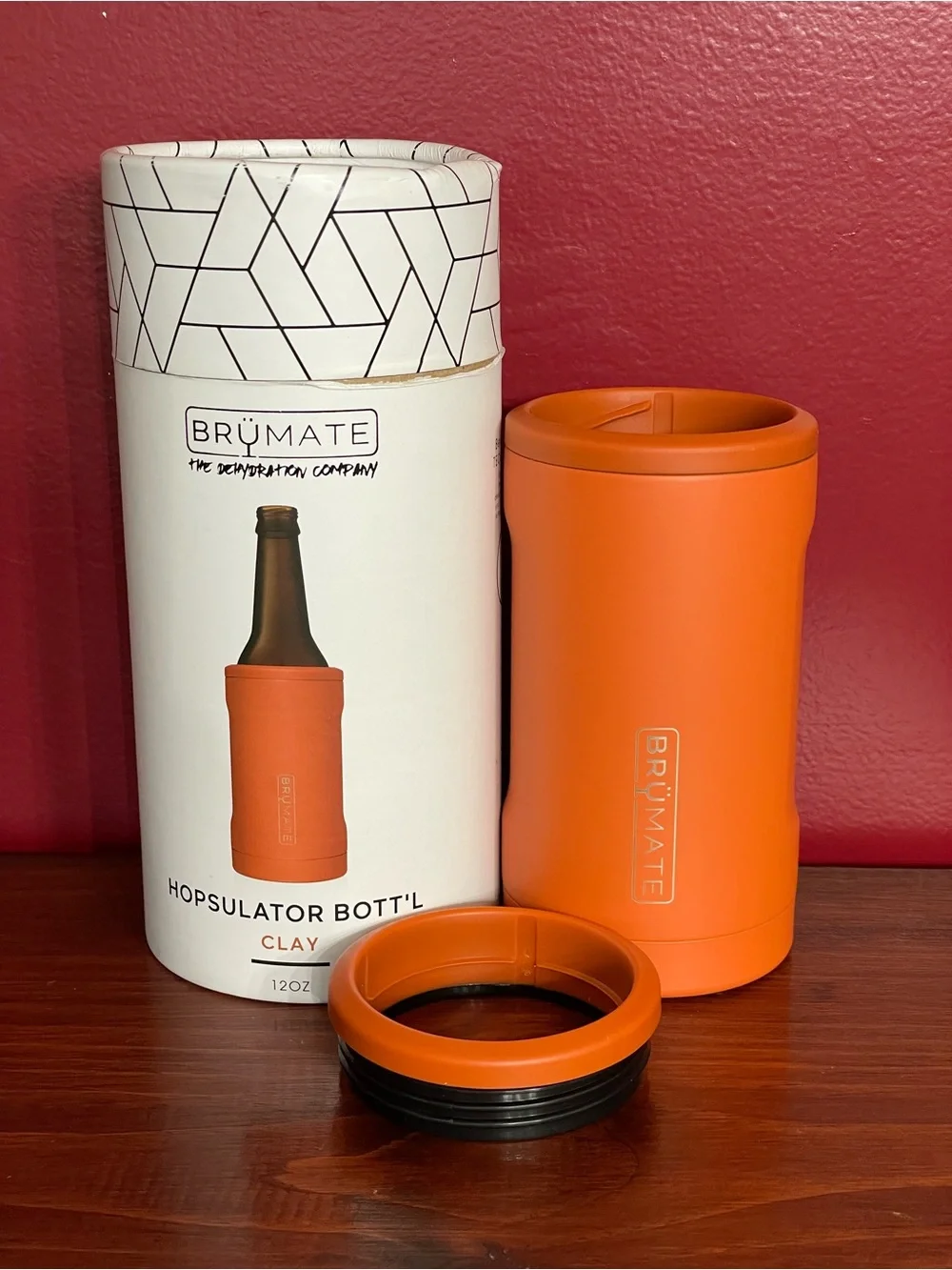 Hopsulator Bott'l Bottle Cooler - Clay Orange